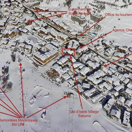 Duplex Cosy - 4 Pers. Vue Pistes * Val-d'Isere